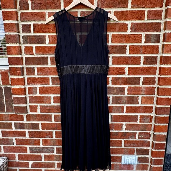 Metrostyle Dress Black Sz 8 Whimsigoth Fairycore Glam Mesh Beading Formal Prom - Picture 3 of 9